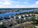 Overhead view of waterfront condos highlighting its coastal setting at 4420 Eastport Blvd. # M12, Little River, SC 29566