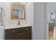 Neutral bathroom featuring a quartz countertop and modern fixtures and finishes at 4420 Eastport Blvd. # M12, Little River, SC 29566