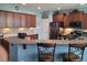 Kitchen features stainless steel appliances, granite countertops, and ample cabinet space at 5318 Tremiti Ln., Myrtle Beach, SC 29579