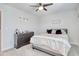 Bedroom featuring a comfortable bed, dresser, and a ceiling fan at 568 Canborough Lane, Murrells Inlet, SC 29576