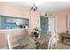 Cozy dining area with kitchen view, perfect for intimate meals and entertaining guests at 601 Mitchell Dr. # 808, Myrtle Beach, SC 29577