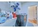 Bright laundry room with modern appliances, shelving and plenty of storage space at 676 Lafayette Park Dr., Little River, SC 29566