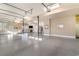 Large garage space with a smooth concrete floor, abundant lighting, and ample storage at 80 Stonington Dr., Murrells Inlet, SC 29576