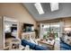 Bright living room with a view of the deck and adjacent bedroom at 806 Conway St. # 309, North Myrtle Beach, SC 29582