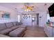 Bright and airy living room with hardwood floors and modern decor at 8091 Bark Ct., Murrells Inlet, SC 29576