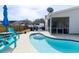 Inviting backyard with a refreshing in-ground pool, patio, and comfortable seating at 8091 Bark Ct., Murrells Inlet, SC 29576
