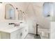 Elegant bathroom with dual sinks, soaking tub, and modern fixtures at 8285 Leone Circle, Myrtle Beach, SC 29579