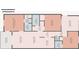 Floor plan showing the layout of the house including the Primary Bedroom, Living Room, Dining Area, Kitchen and Balcony at 900 N Waccamaw Dr. # 303, Murrells Inlet, SC 29576