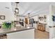 Bright, well-equipped kitchen featuring modern appliances and a charming butcher block island at 982 Bonita Loop, Myrtle Beach, SC 29588