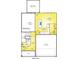 Floor plan showcasing the layout of the main level, including the Gathering room, kitchen, and garage at 1064 Jase Dr., Longs, SC 29568