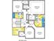 Second level floor plan showcasing the owner's suite and additional bedrooms at 1064 Jase Dr., Longs, SC 29568