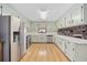 Spacious kitchen with stainless steel appliances, ample cabinetry, and lots of counter space at 125 Ole Cedar Ln., Conway, SC 29526