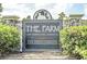 Entrance sign to The Farm at Carolina Forest, an A.D. Horton community, with trees and stone pillars at 162 Mountain Ash Ln., Myrtle Beach, SC 29579