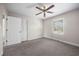 Comfortable bedroom with carpeting and a ceiling fan at 172 Hawthorn Dr., Pawleys Island, SC 29585