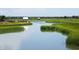 Picturesque marsh view of the water and natural vegetation, creating a serene waterfront setting at 172 Hawthorn Dr., Pawleys Island, SC 29585