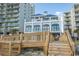 Beautiful coastal condo building with a bridge to the beach at 2241 Waterview Dr. # 224, North Myrtle Beach, SC 29582