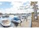 A beautiful marina filled with boats on a sunny day at 2241 Waterview Dr. # 224, North Myrtle Beach, SC 29582