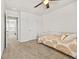 Bright bedroom with a daybed, neutral decor, and plush carpeting at 2321 Copper Creek Loop, Longs, SC 29568