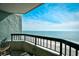 Breathtaking view from the balcony overlooking the beach and ocean, perfect for relaxation at 2401 S Ocean Blvd. # 854, Myrtle Beach, SC 29577