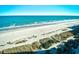 Beautiful ocean view showcasing the sandy beach and clear blue ocean at 2401 S Ocean Blvd. # 953, Myrtle Beach, SC 29577