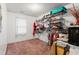 Walk-in closet featuring shelves and hanging racks at 2560 Wise Rd., Conway, SC 29526