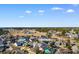 Neighborhood aerial view of home at 3816 James Place near major roadways at 3816 James Pl., Little River, SC 29566