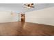 Expansive living room with hardwood floors, neutral walls, and recessed lighting at 3816 James Pl., Little River, SC 29566