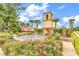 Welcome to Tuscany! A beautifully landscaped entrance featuring a fountain and signage at 5027 Prato Loop, Myrtle Beach, SC 29579