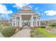 Community gazebo with brick base, white columns and river views at 518 Harbour View Dr., Myrtle Beach, SC 29579