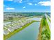 Aerial view of community featuring neighborhood waterways at 560 Pier Ct., Longs, SC 29568