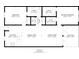 Detailed floor plan of the unit showing the layout of rooms and dimensions at 601 Hillside Dr. N # 3736, North Myrtle Beach, SC 29582