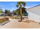 Wooden deck with built in flower beds and a small seating area at 616 36Th Ave. S, North Myrtle Beach, SC 29582