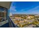 Elevated view from a balcony showcasing the cityscape, ocean, and surrounding amenities, perfect for city living at 6804 N Ocean Blvd. # 1211, Myrtle Beach, SC 29572