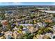 Aerial view of 704 Compass Pointe Drive with a suburban neighborhood landscape and nearby lake at 704 Compass Pointe Dr, North Myrtle Beach, SC 29582