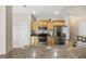 Kitchen featuring stainless appliances, granite countertops, and light wood cabinets at 825 Payne Ct., Conway, SC 29526