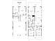 Detailed floor plan showcasing the layout of the home's rooms and dimensions on each floor at 949 Crystal Water Way, Myrtle Beach, SC 29579