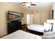 Bedroom featuring two beds, a dresser with a TV, and light-colored walls at 100 North Beach Blvd. # 1917, North Myrtle Beach, SC 29582