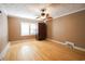 Bedroom with hardwood floors and a vintage armoire at 1841 Jasper St., Georgetown, SC 29440