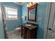 Bathroom features a vanity with granite counters at 227 Old Hickory Dr., Conway, SC 29526