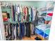 Walk-in closet offering ample storage space with organized shelving and hanging racks for clothing at 227 Old Hickory Dr., Conway, SC 29526