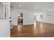 Bright living room with hardwood floors and an open layout at 315 Oak Dr. N, Surfside Beach, SC 29575