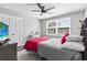 Bedroom featuring hardwood floors, natural light, and a view of the neighborhood at 3727 Otter St., Myrtle Beach, SC 29577