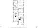 Detailed floor plan illustrating the layout of the home, including bedrooms and bathrooms at 373 St. Julian Ln., Myrtle Beach, SC 29579