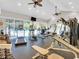 Community gym with state-of-the-art equipment and natural light at 4746 Harvest Dr., Myrtle Beach, SC 29579