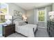 Comfortable bedroom with ample natural light, cozy decor, and serene ambiance at 543 Slaty Dr., Myrtle Beach, SC 29588