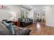 Cozy living room with wood floors, neutral walls, and comfortable seating at 607 18Th Ave. S, North Myrtle Beach, SC 29582