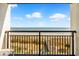 Balcony offering ocean views and a glimpse of the sandy beach at 6804 N Ocean Blvd. # 533, Myrtle Beach, SC 29572