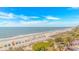 Enjoy breathtaking beach views from this property, complete with colorful umbrellas at 6900 N Ocean Blvd. # 837, Myrtle Beach, SC 29572