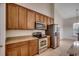 Well-equipped kitchen with stainless steel appliances and ample cabinet space at 726 Carolina Farms Blvd., Myrtle Beach, SC 29579