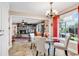 Inviting dining area with natural light flowing into the open-concept living space and kitchen at 7609 Brentwood Dr., Myrtle Beach, SC 29572